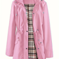 🔥Solid Color Casual Jackets, Waterproof and Windproof Coats, Hooded Windbreakers