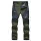 ❄️LAST DAY SALE 50% OFF!!🔥Men's Waterproof Winter Trousers with Fleece Lining Cargo Pants