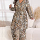 Comfy 3-Piece Pajama Set – Robe, Camisole & Long Pants
