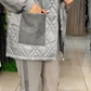 NEW!✨✨Sequined Hooded Vest Set (Long-sleeve shirt, long pants, and vest three-piece set)