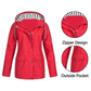 🧥LAST DAY SALE 50% OFF🌧️💧Ultimate Plaid Waterproof Jacket for Women🍃