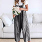 💖LAST DAY SALE 50% OFF💖Women's Cute Casual Button Jumpsuit Ripped Denim Overalls