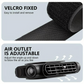 ❄️Summer Hot Sale-£14.99!!⚡50K+ SOL❄️Dual Turbo USB Car Seat Fan - High Wind Power Rear Pillow Fan