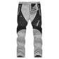 ❄️LAST DAY SALE 50% OFF!!🔥Men's Waterproof Winter Trousers with Fleece Lining Cargo Pants