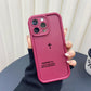 Matte Cross Pattern iPhone Case