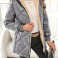 New❄️ 2025 Women's Checked Cotton Hooded Jacket