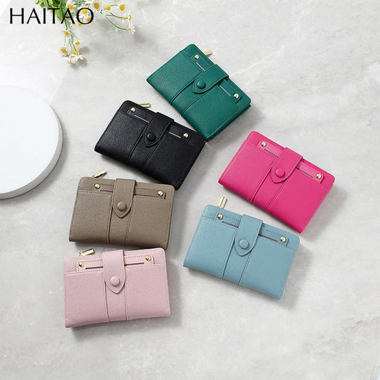 🔥Exclusive 2025 Luxury Sale✨ Women's Premium Leather Bifold Wallet (🩷Special Gift🩷Free)