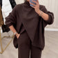 ⏳Limited time offer⏰Women's two-piece oversized sweater and pants set