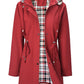 🔥Solid Color Casual Jackets, Waterproof and Windproof Coats, Hooded Windbreakers