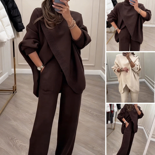 ⏳Limited time offer⏰Women's two-piece oversized sweater and pants set