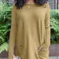 💝HOT SALE 49% OFF🎉New long sleeve casual pocket t-shirt
