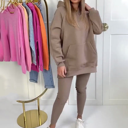 Women's Stylish Hoodie & Pants Set
