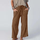 Women’s Comfortable Wide-Leg Elastic Waist Pants