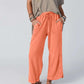 Women’s Comfortable Wide-Leg Elastic Waist Pants