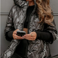 Women's Hooded Patchwork Cotton Jacket