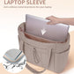 💕Hot Sale 60% OFF🎁Wandering Nature Puffer Tote Bag with Cup Holder & Laptop Compartment & Trolley Sleeve for Travel, Work, Nurse, Women