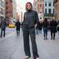 Women's Turtleneck Knit Loungewear Set