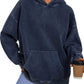 🔥LAST DAY SALE 60% OFF!!🎁Womens Acid Wash Hoodie Oversized Long Sleeve Fall Fashion Sweatshirts