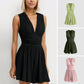 Women’s Deep V-Neck Sleeveless Romper