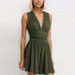 Women’s Deep V-Neck Sleeveless Romper