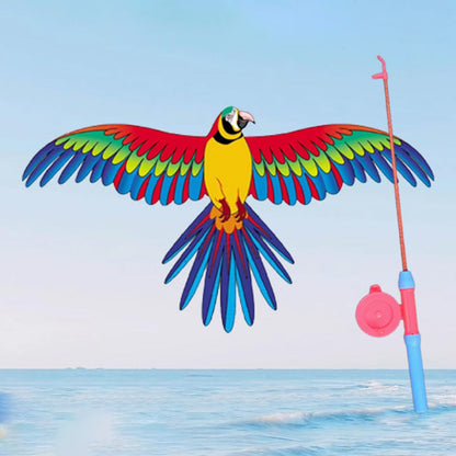 Creative Children's Fishing Rod Kite Toys