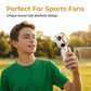 Foldable Handheld Fan with Digital Display